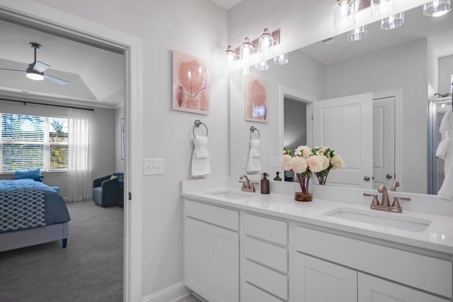 Representative furnished interior of a home built from the The Rylen by Stanley Martin Homes in Heritage, Lake Park (Image 14).