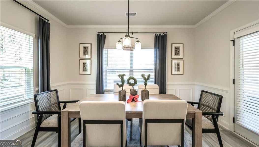 Furnished interior view inside a new home in Canterbury Villas, Carrollton (Image 11).