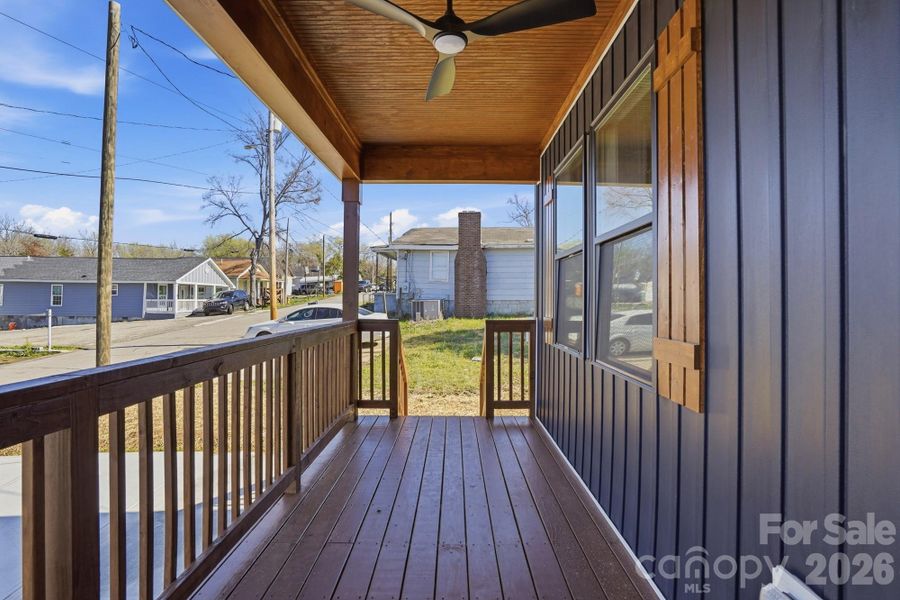 Exterior details and patio area of a home in , Concord (Image 4).