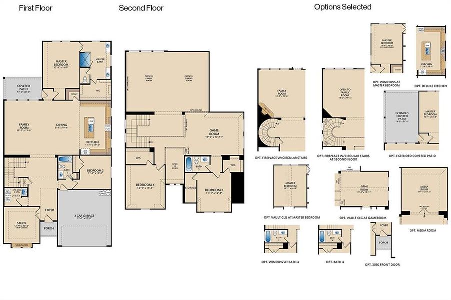 4308 Slickrock Way - Westbury Floor Plan