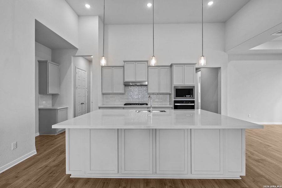 Furnished interior view inside a new home in Buffalo Crossing, Cibolo (Image 9).
