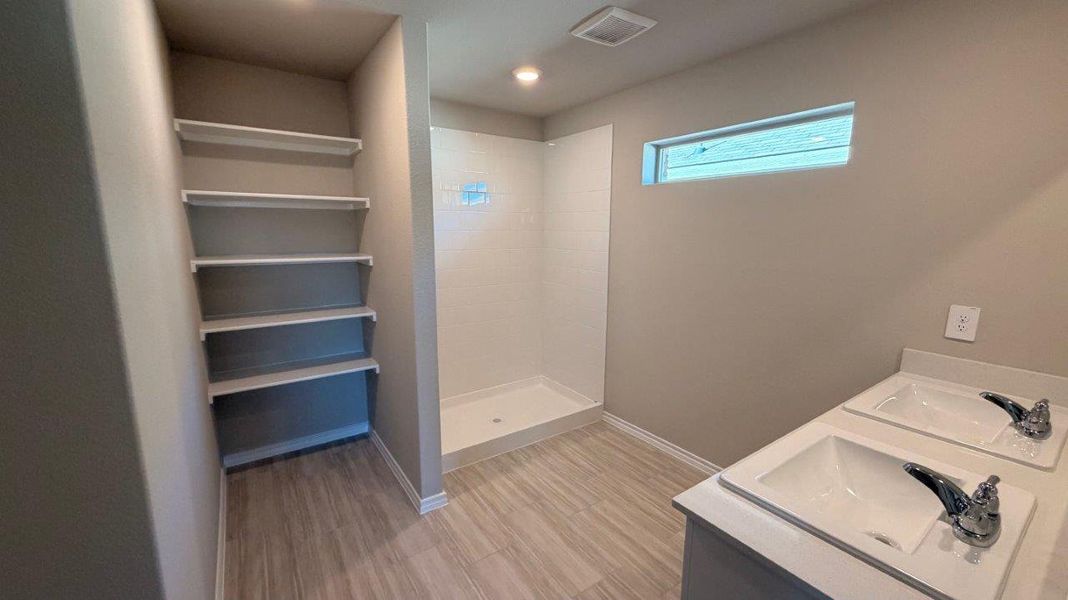 Furnished interior view inside a new home in Rosewood at Beltmill, Fort Worth (Image 6).
