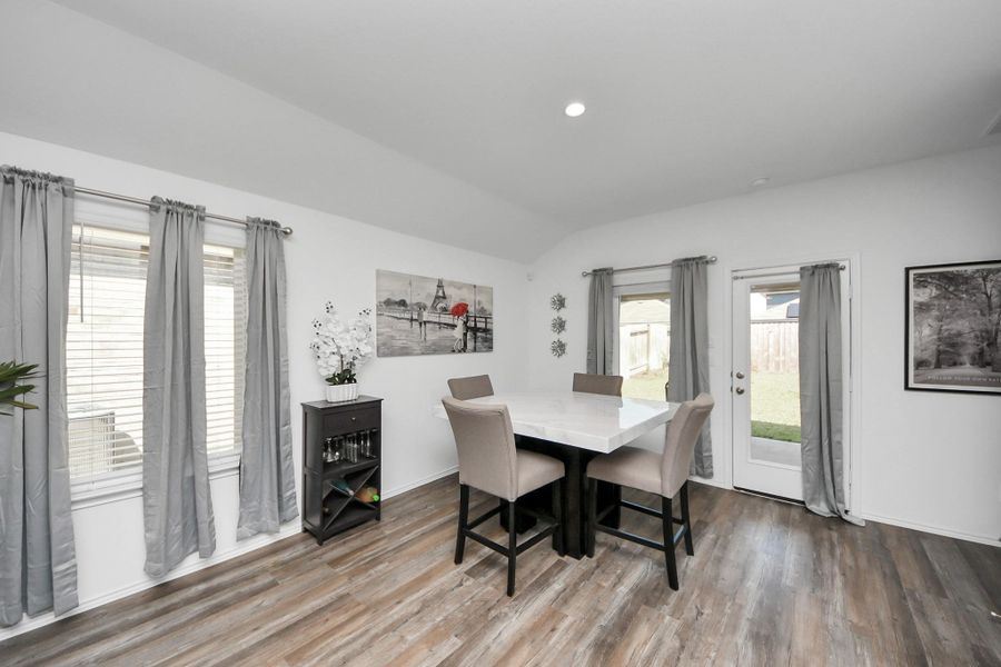 Furnished interior view inside a new home in , Spring (Image 14).