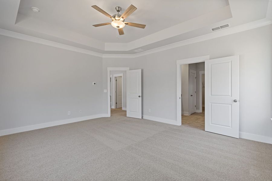 Representative unfurnished interior of a home built from the Stafford by Crawford Creek Communities in Red Bird Manor, Jefferson (Image 39).