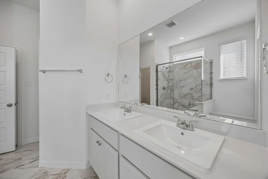 Furnished interior view inside a new home in Bel Air Village, Sherman (Image 10).
