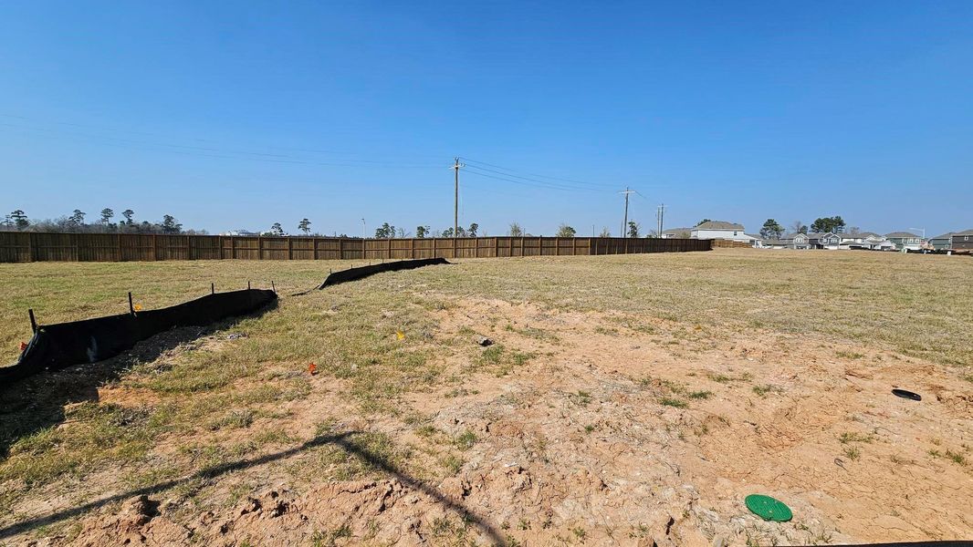 Site preparation for new homesites in Ridgeland Hills, Willis (Image 4).