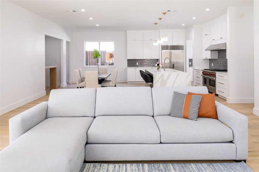 Furnished interior view inside a new home in , University Park (Image 15).