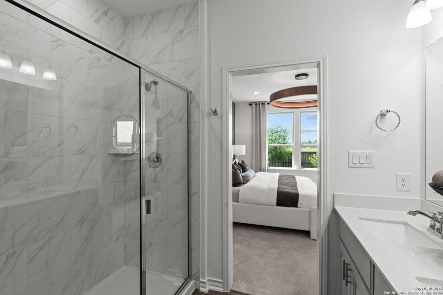 Furnished interior view inside a new home in Dove Song, Marion (Image 30). Furnished interior view inside a new home in Dove Song, Marion (Image 30).