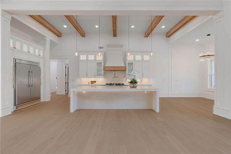 Furnished interior view inside a new home in , Monroe (Image 6).