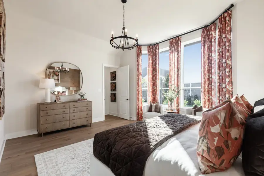 Representative Primary Bedroom - some options shown