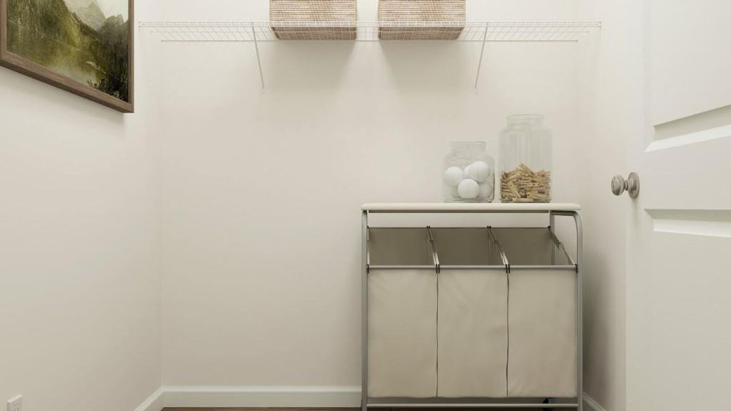 Furnished interior view inside a new home in Timber Ridge: Timber Ridge 42', Douglasville (Image 8).