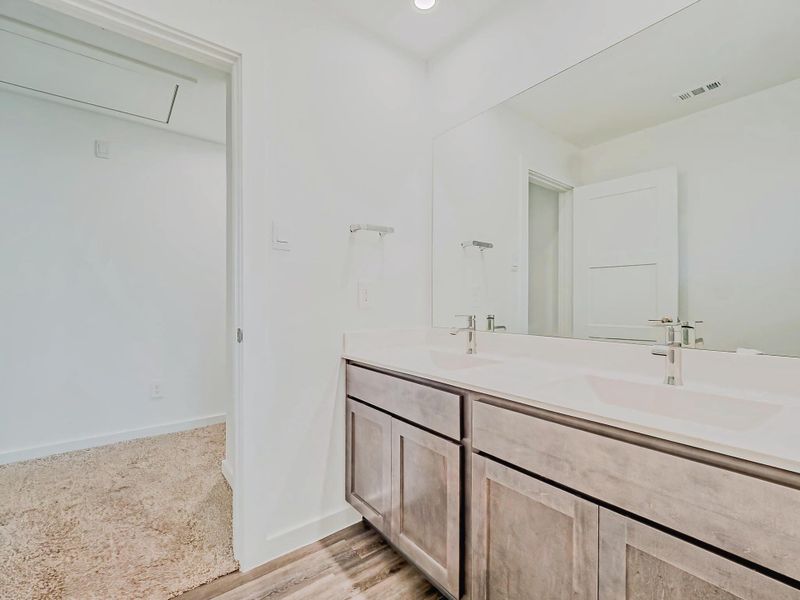 Furnished interior view inside a new home in , Katy (Image 32).