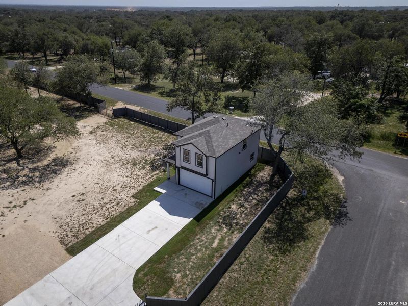 Front exterior of a new home in , San Antonio, TX, highlighting curb appeal (Image 21).