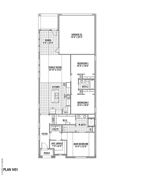 Plan 1451 1st Floor Plan 1451 1st Floor