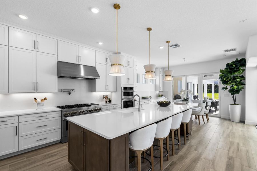 Furnished interior view inside a new home in , Jupiter (Image 44).