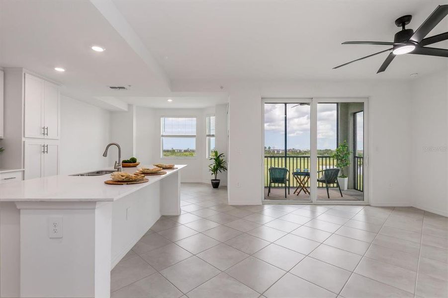 Furnished interior view inside a new home in , Venice (Image 3).