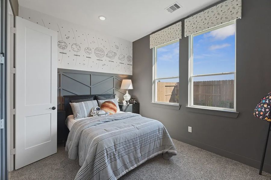 Furnished interior view inside a new home in Brookewater 60's, Rosenberg (Image 24).