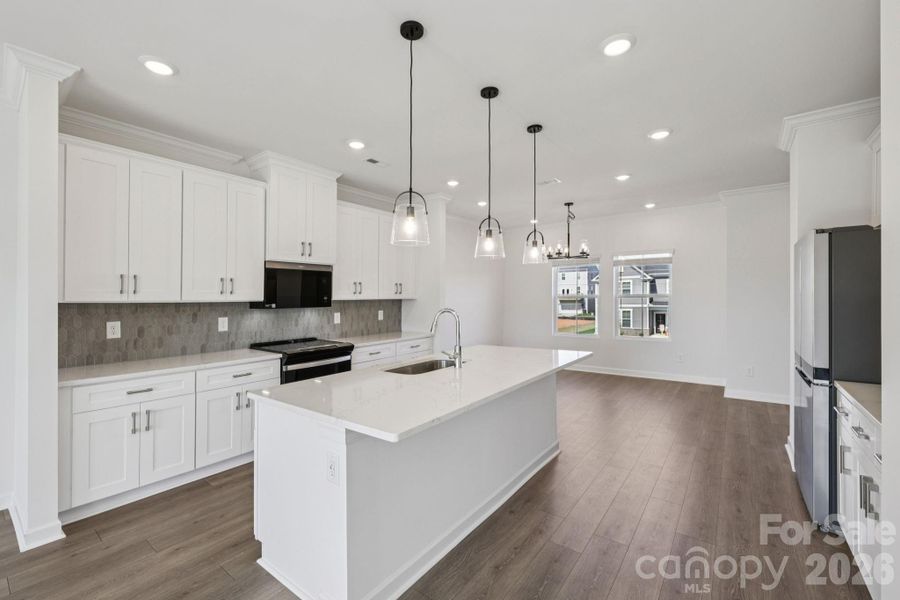 Furnished interior view inside a new home in , Fort Mill (Image 4).