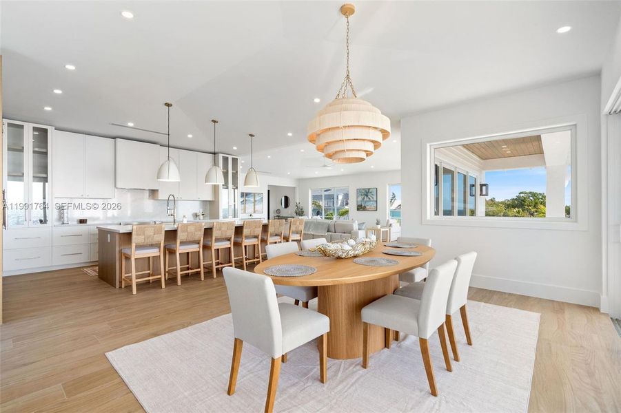 Furnished interior view inside a new home in , Key Largo (Image 51).