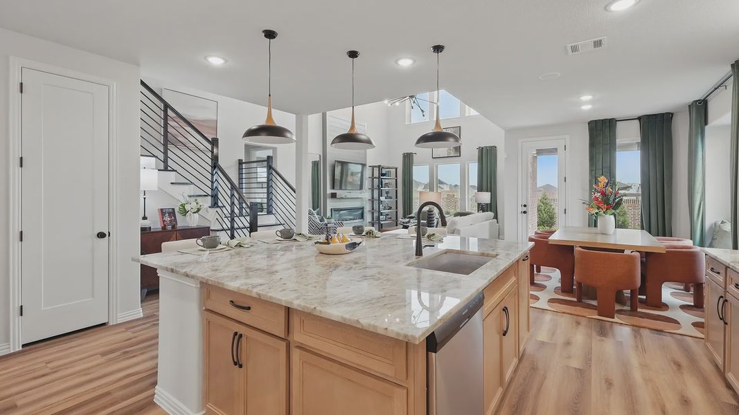 Model home photos of similar floorplans, not pictures of actual home.