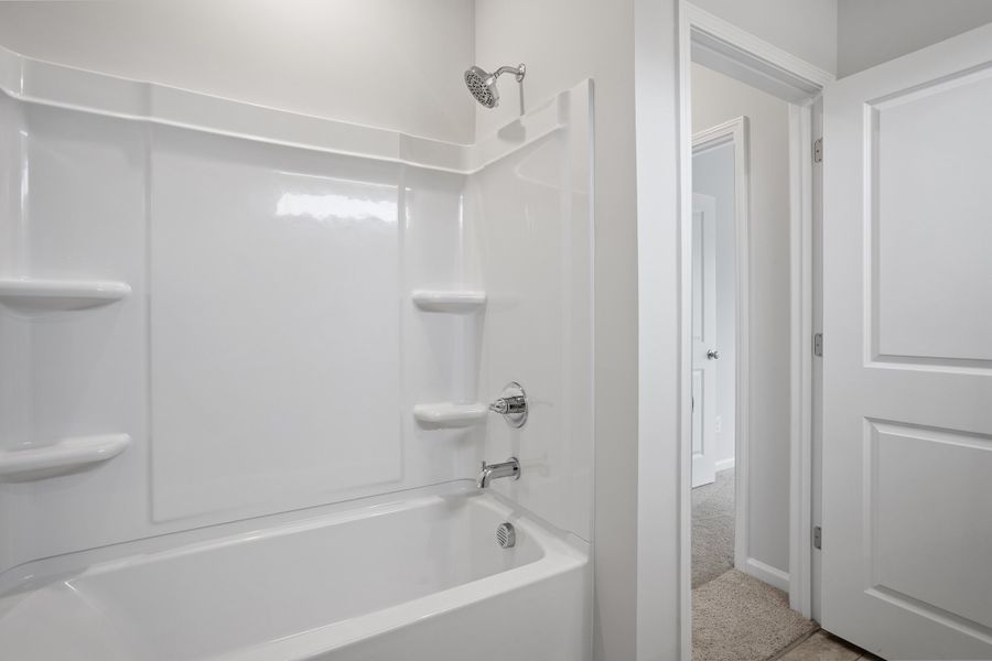 Furnished interior view inside a new home in Georgias Landing, Raleigh (Image 12).
