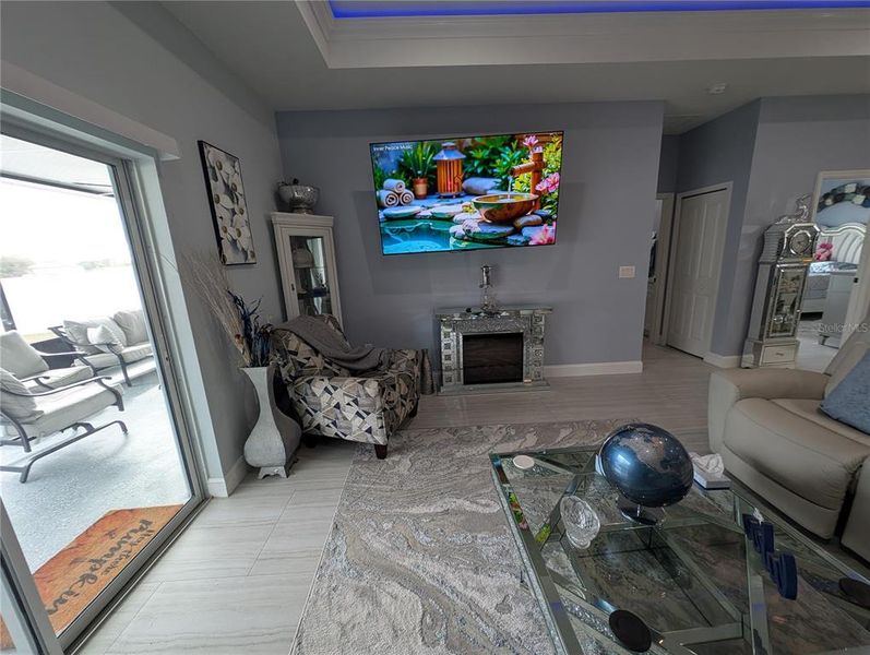 Furnished interior view inside a new home in , Poinciana (Image 45).