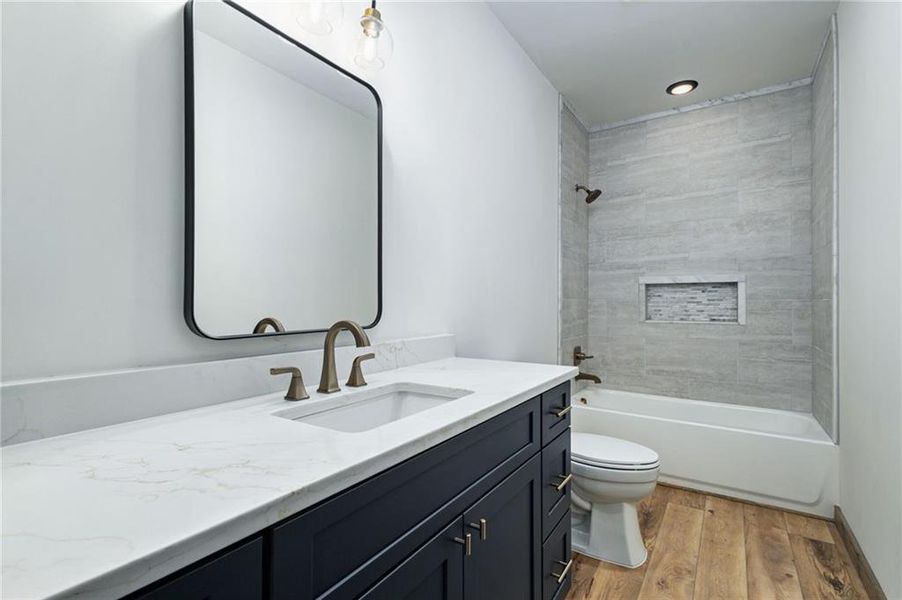 Furnished interior view inside a new home in , Ellijay (Image 15).