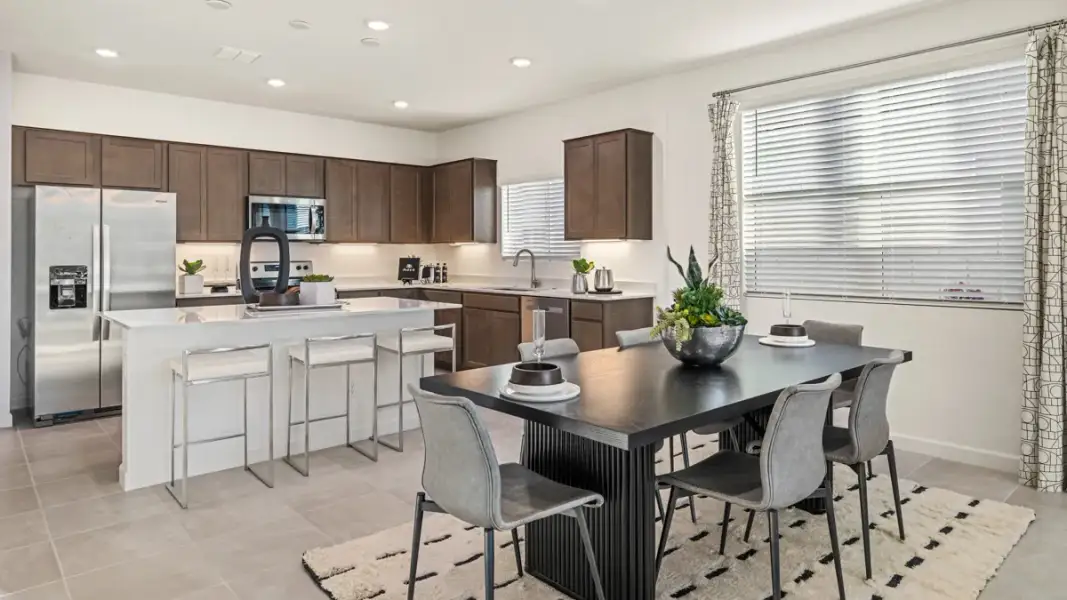 Furnished interior view inside a new home in Zanjero Pass, Waddell (Image 9).