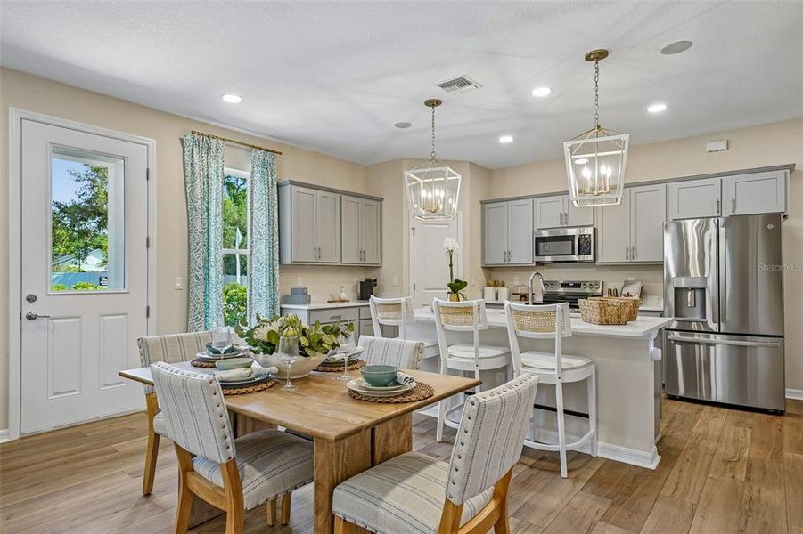Furnished interior view inside a new home in The Brooke, Brandon (Image 30).