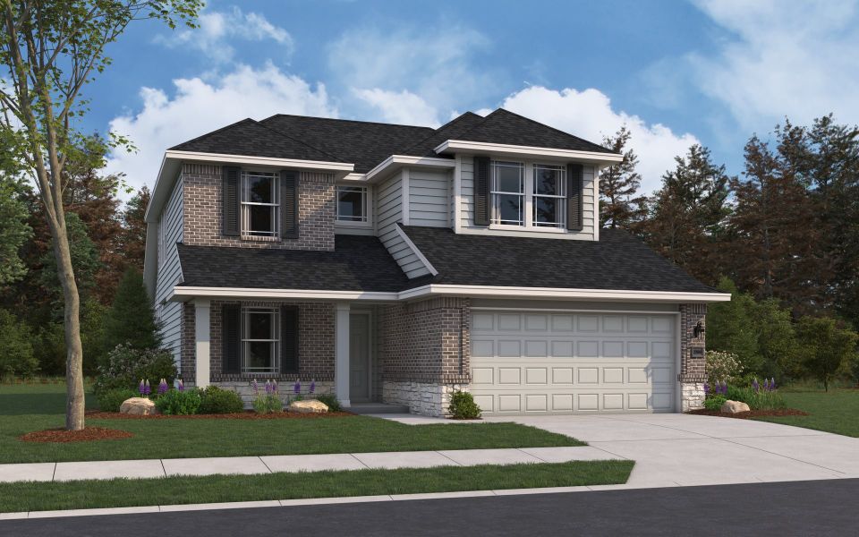 Rendering of floor plan. Colors and features may differ from shown representation. Rendering of floor plan. Colors and features may differ from shown representation.