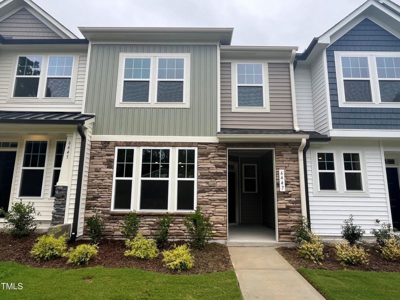 Exterior with front porch