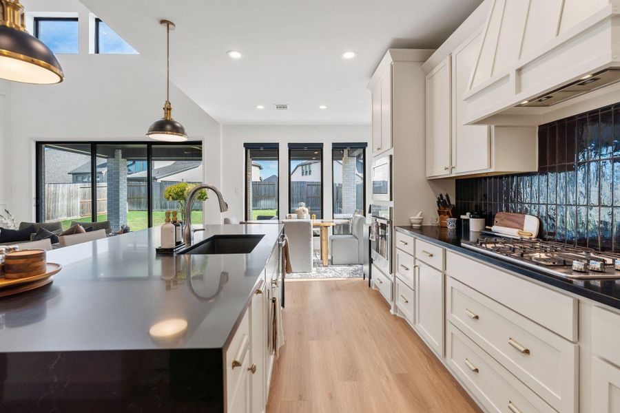 Furnished interior view inside a new home in , Richmond (Image 37). Furnished interior view inside a new home in , Richmond (Image 37).