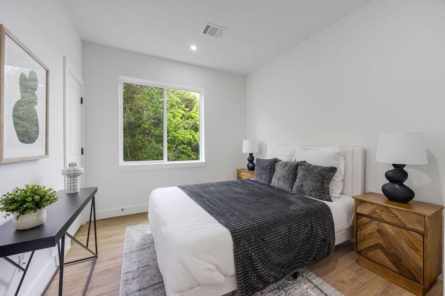 Furnished interior view inside a new home in , Houston (Image 6).