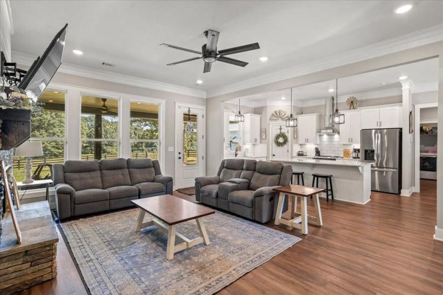 Furnished interior view inside a new home in , Newborn (Image 4).