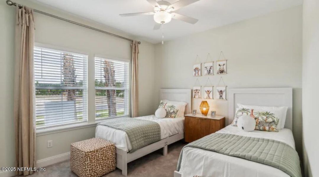 Furnished interior view inside a new home in , St. Augustine (Image 10).