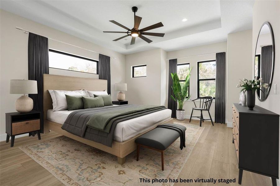 Furnished interior view inside a new home in , Palm Coast (Image 41).