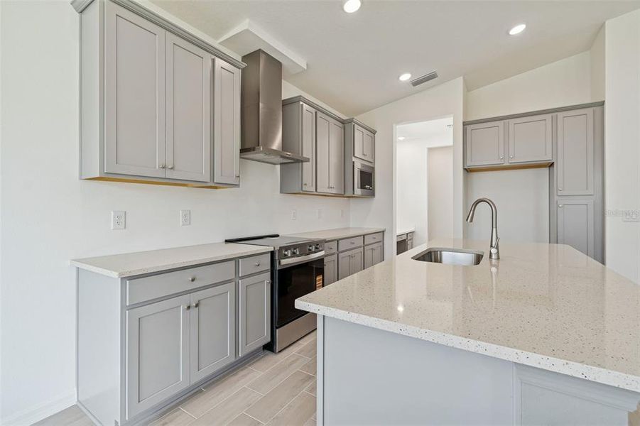 Furnished interior view inside a new home in Isles at Bayview, Parrish (Image 6). Furnished interior view inside a new home in Isles at Bayview, Parrish (Image 6).