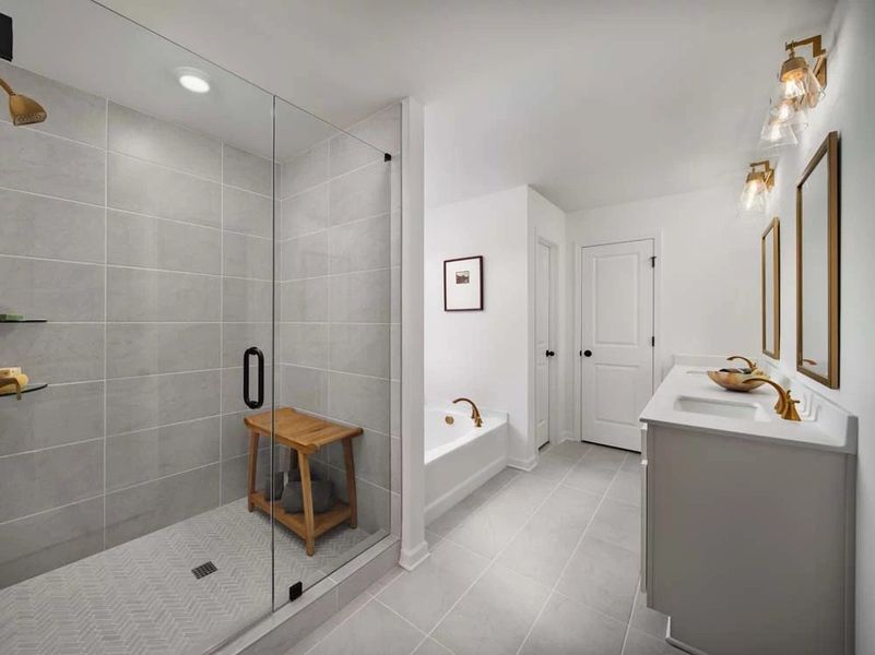 Savoy Sample Primary Bathroom