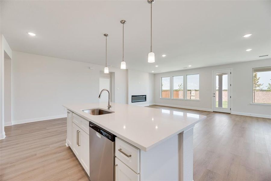 Furnished interior view inside a new home in Arbors at Legacy Hills, Celina (Image 8).