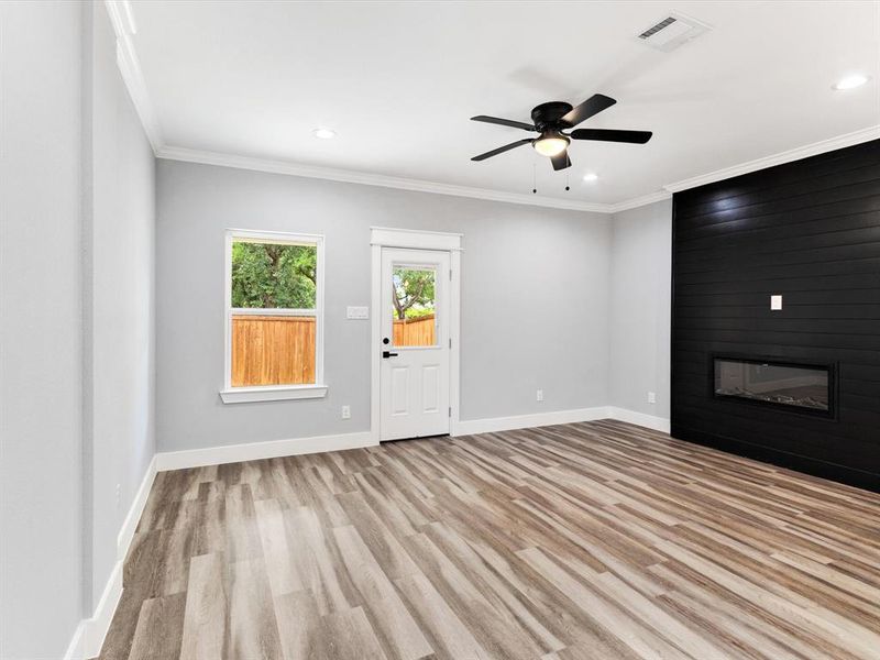 Spacious, unfurnished interior of a new home in , Fort Worth (Image 10). Spacious, unfurnished interior of a new home in , Fort Worth (Image 10).