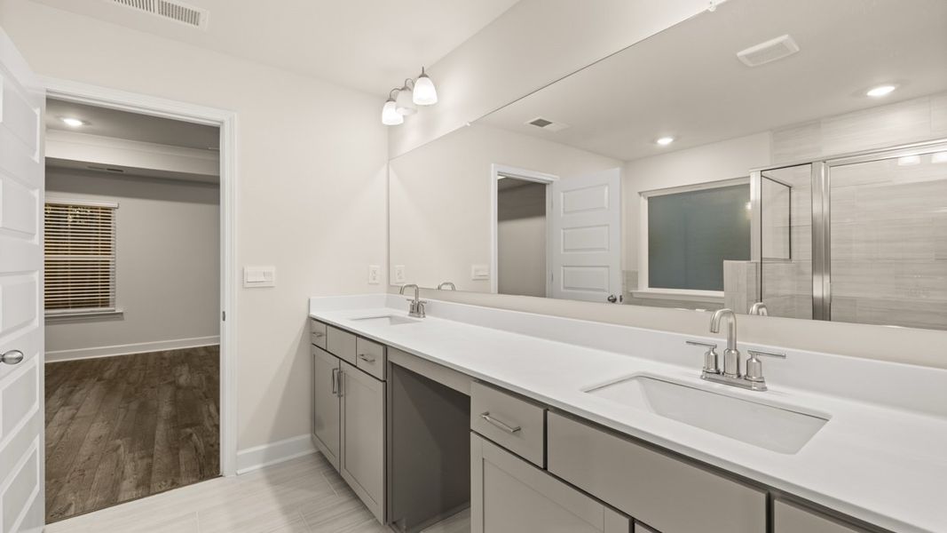 Furnished interior view inside a new home in Evergreen Crossing, Locust Grove (Image 11).