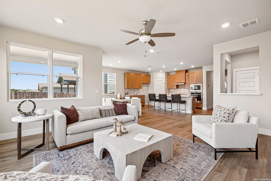 Furnished interior view inside a new home in Skybrooke, Live Oak (Image 43). Furnished interior view inside a new home in Skybrooke, Live Oak (Image 43).