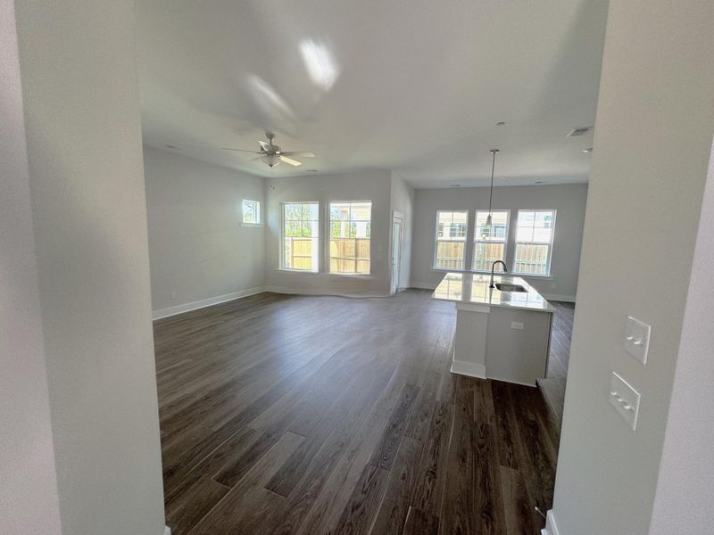 Spacious, unfurnished interior of a new home in Nexton – Midtown – The Garden Collection, Summerville (Image 16).