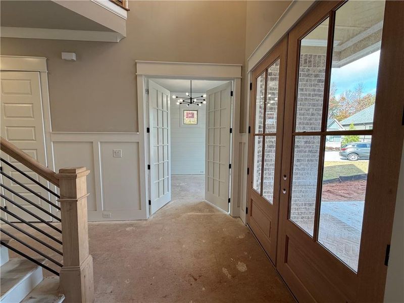 In-progress construction of a new home in , Jefferson, GA (Image 77).