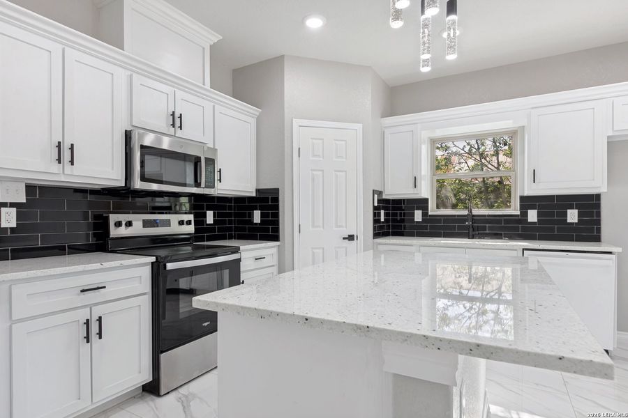 Furnished interior view inside a new home in , Poteet (Image 6).