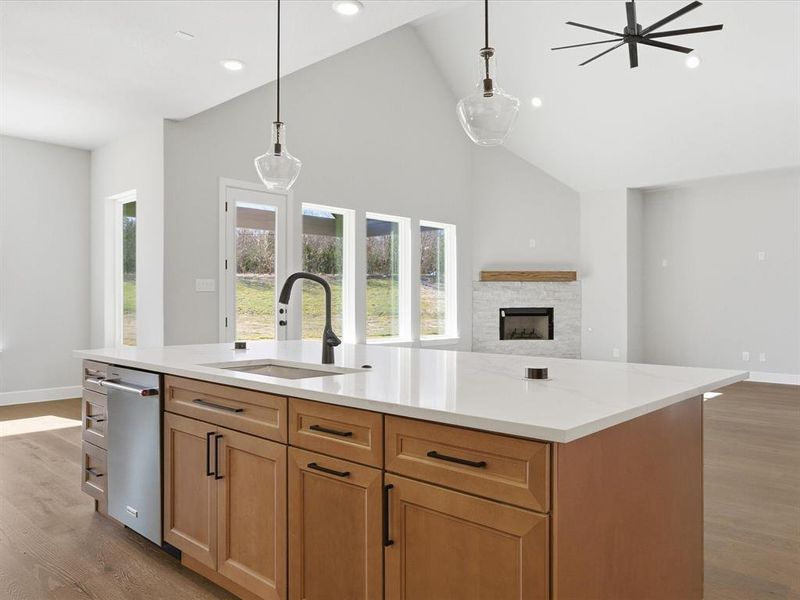Furnished interior view inside a new home in Capitol Hill, Anna (Image 5).