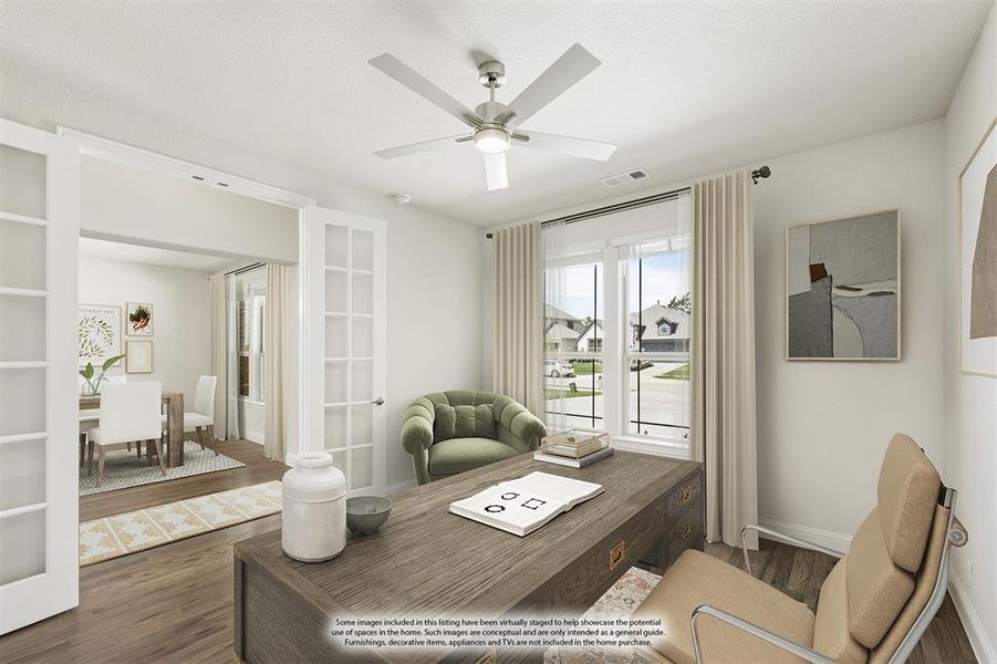 Furnished interior view inside a new home in Mockingbird Heights Classic 60, Midlothian (Image 17). Furnished interior view inside a new home in Mockingbird Heights Classic 60, Midlothian (Image 17).