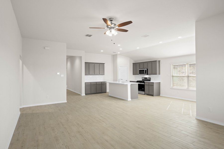 Representative exterior photo of a completed home built from the Cheyenne by Impression Homes in ValleyBrooke, Mesquite, TX (Image 11).