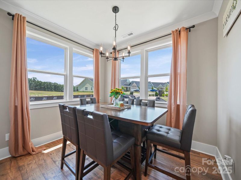 Furnished interior view inside a new home in Tillery Tradition, Mount Gilead (Image 3).