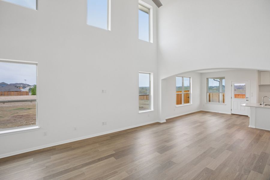 Spacious, unfurnished interior of a new home in Crosswinds, Kyle (Image 11). Spacious, unfurnished interior of a new home in Crosswinds, Kyle (Image 11).